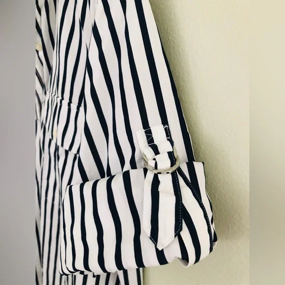 Ralph Lauren Women’s Cotton Striped Shirt - Picture 7 of 7